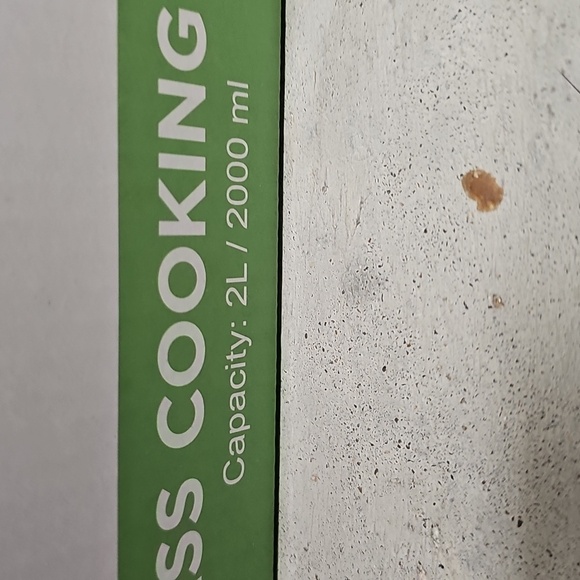 Nwt Glass Cooking Pot with Lid - Clear - Picture 6 of 6